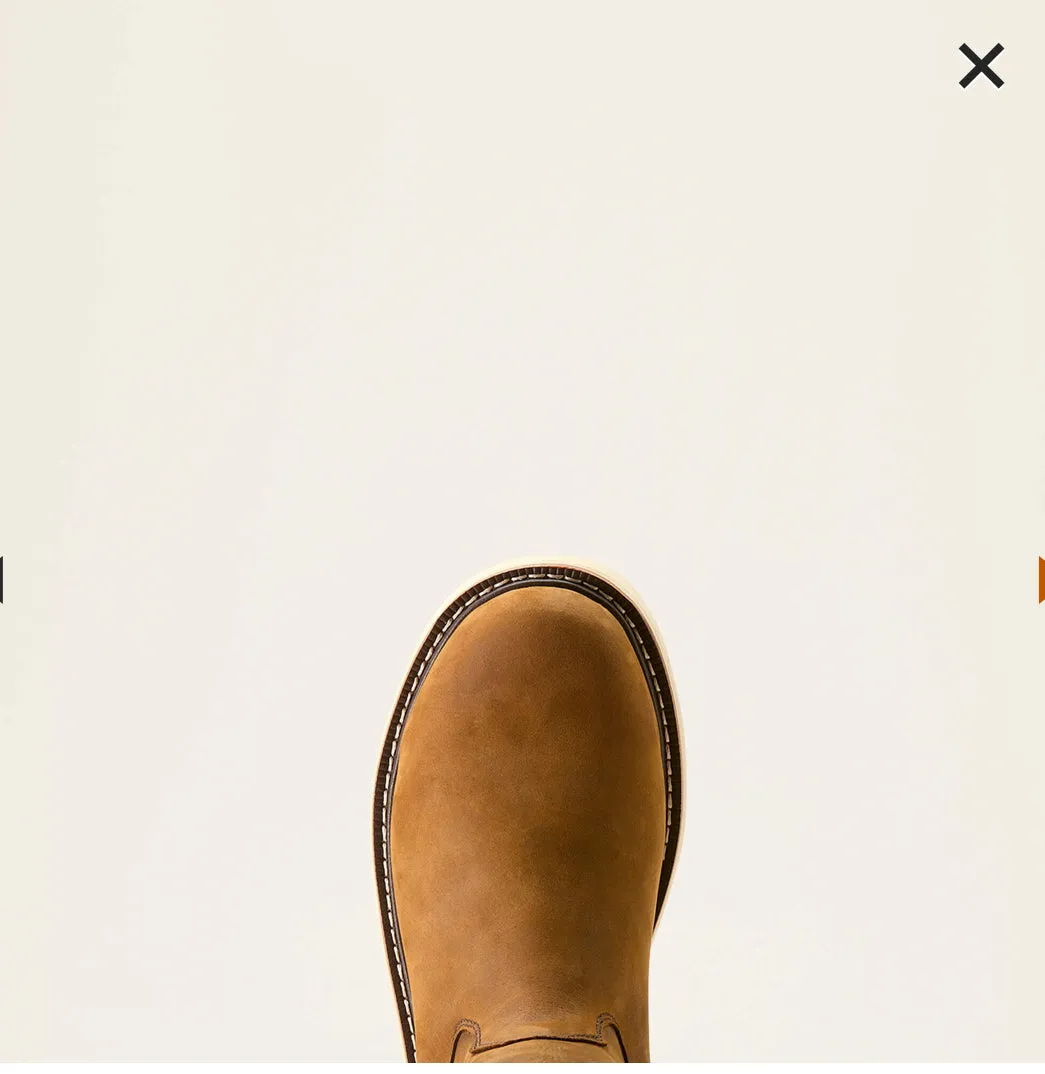 Men’s Rebar Wedge Pull-On Waterproof Work Boot