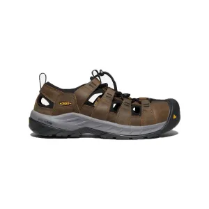 Men's Utility Atlanta Cool Work Sandals In Cascade Brown/black