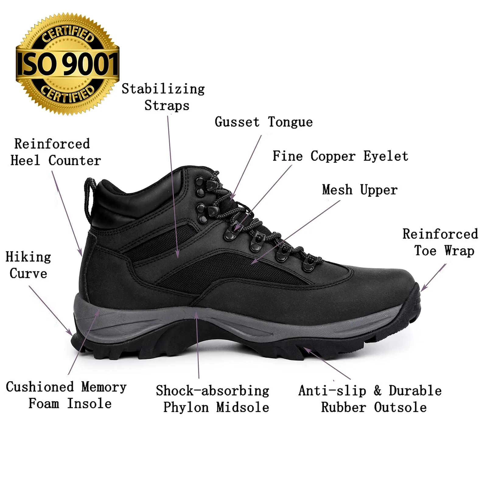 Men's Waterproof Boots | Wide Sizes Available