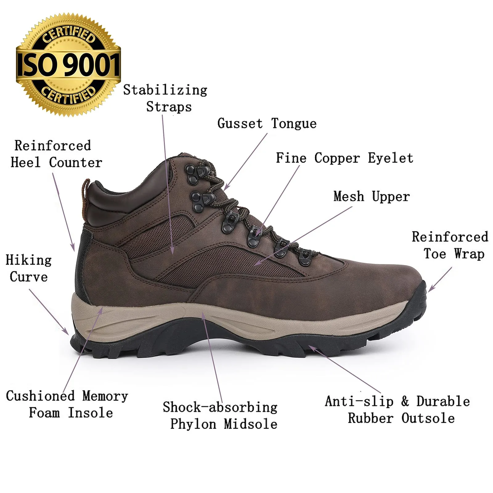 Men's Waterproof Boots | Wide Sizes Available