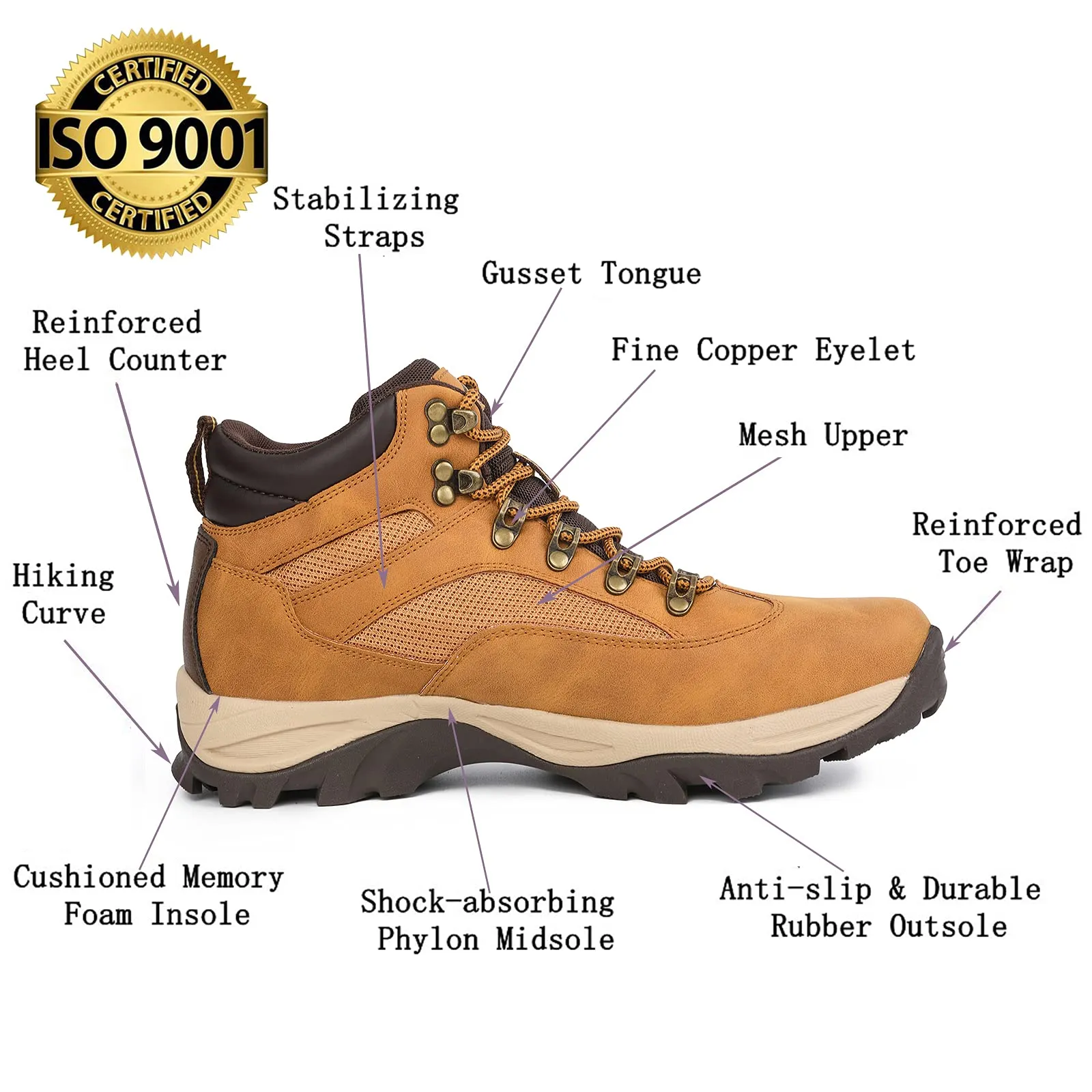 Men's Waterproof Boots | Wide Sizes Available
