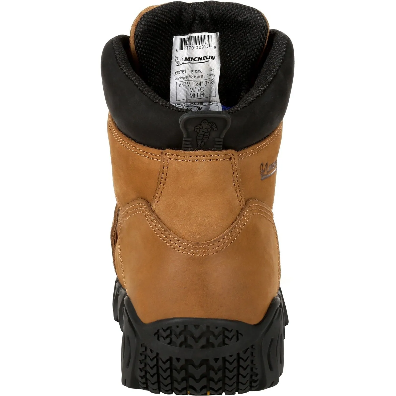 Michelin Men's Sledge Steel Toe Metguard Work Boot - Brown - XPX761