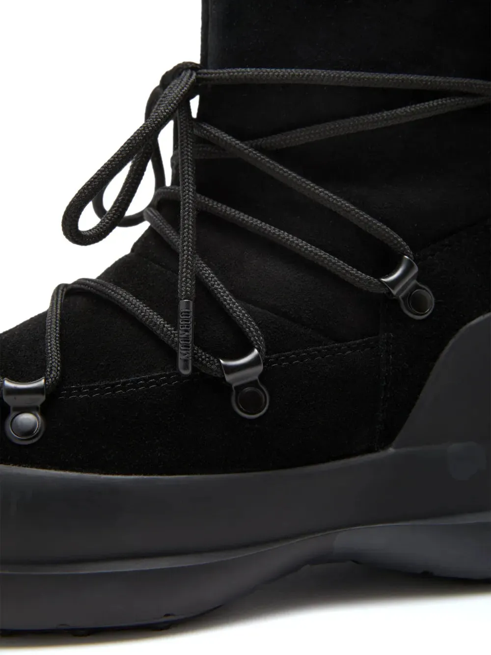 Moon Boot Luna lace-up suede boots