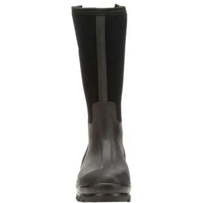 Muck Men's Chore Wild Calf Extended Fit Waterproof Work Boot- Black- MCXF-000