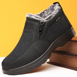 NEW Retails $87, Sporthin | Sporty Men's Orthopedic Warm Snow Boots, Black, Sz 11