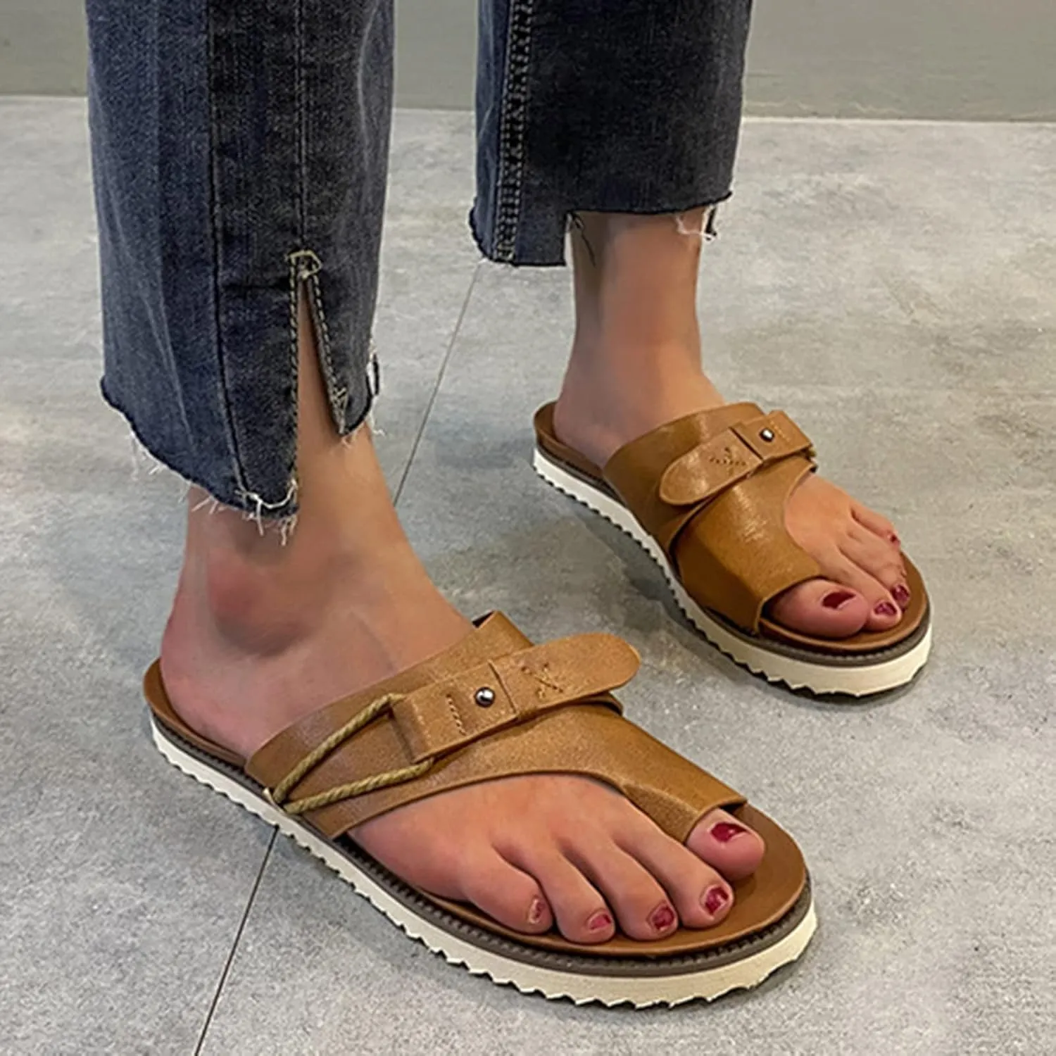 NEW Women's Bunion Corrector Sandal, Orthopedic Bunion Corrector Sandals , Sz 9, Retails $50