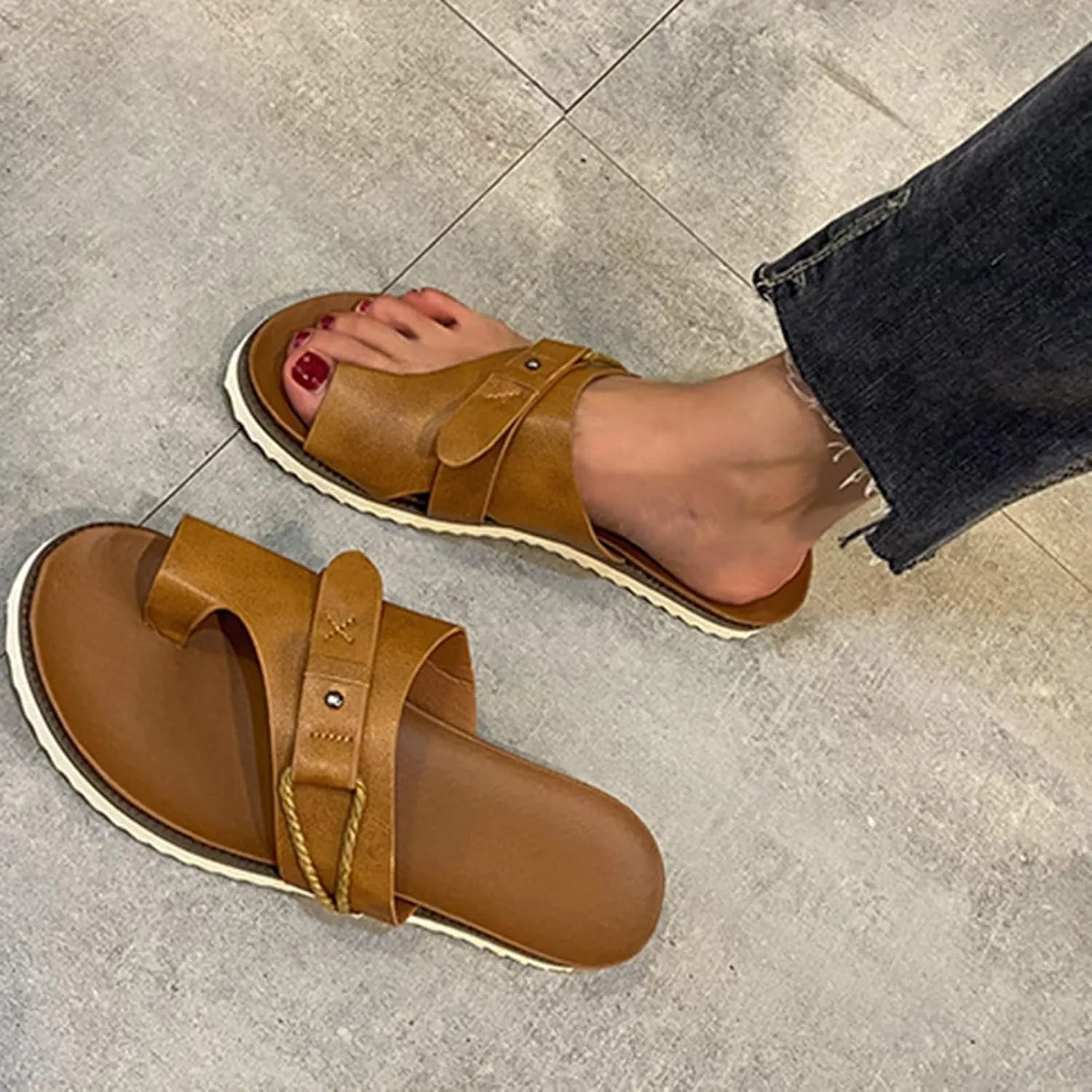 NEW Women's Bunion Corrector Sandal, Orthopedic Bunion Corrector Sandals , Sz 9, Retails $50