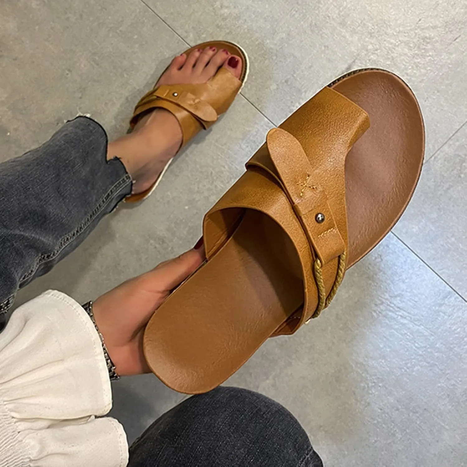 NEW Women's Bunion Corrector Sandal, Orthopedic Bunion Corrector Sandals , Sz 9, Retails $50