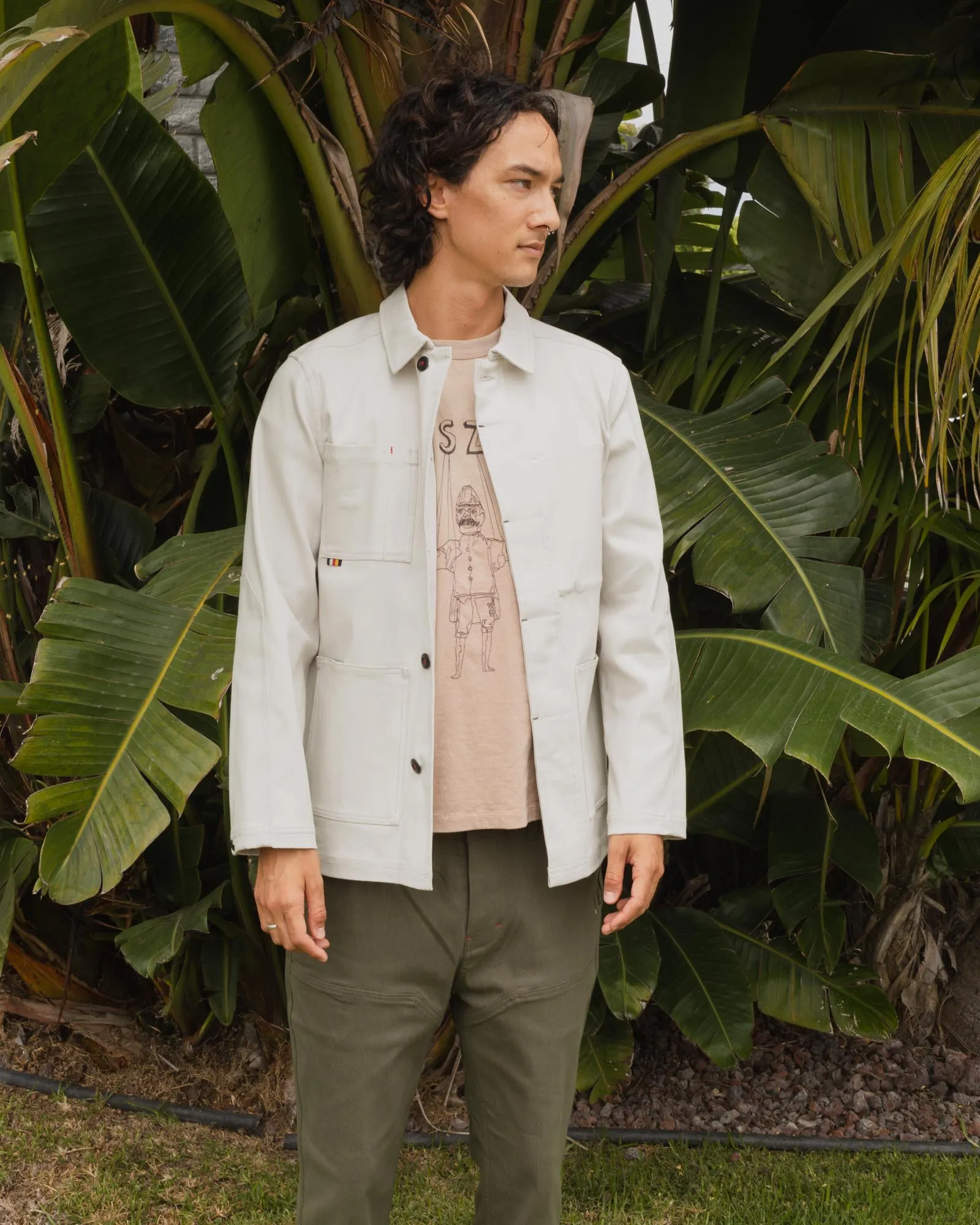 Ola Canvas Utility Pant 01 - Green