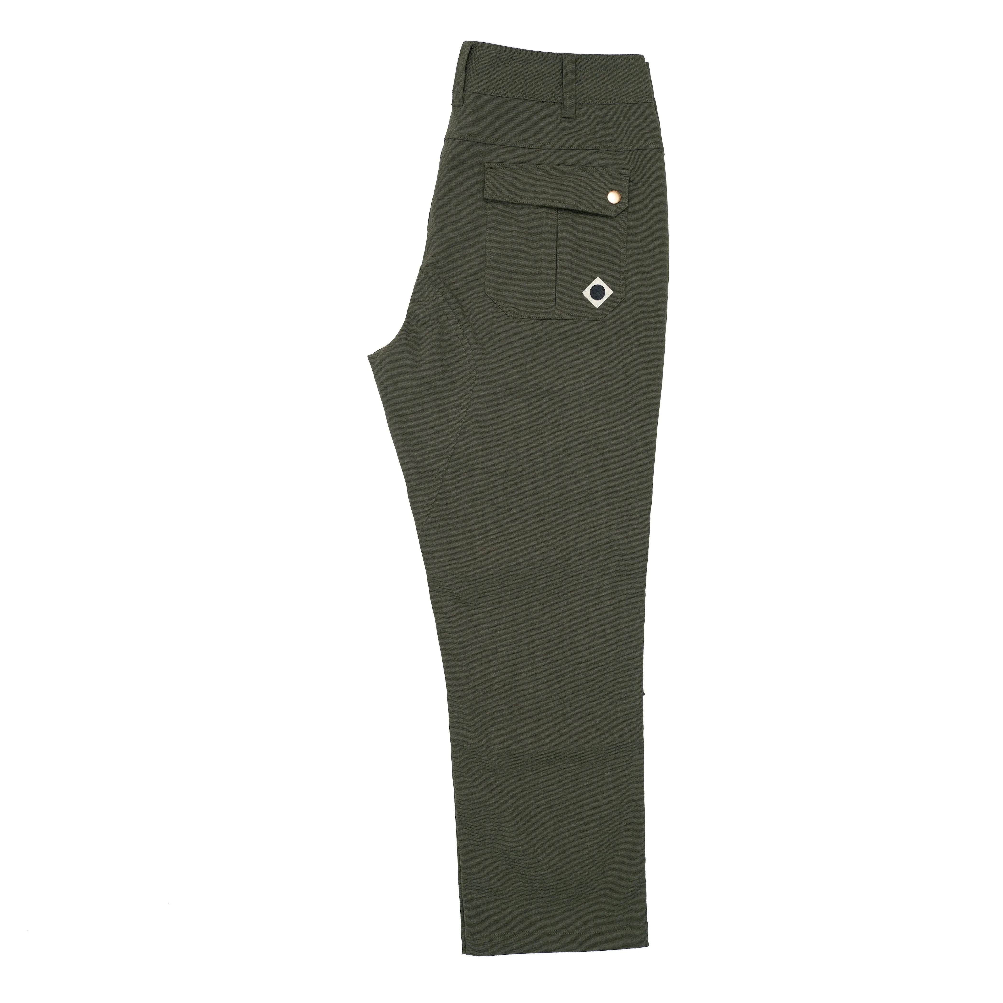 Ola Canvas Utility Pant 01 - Green