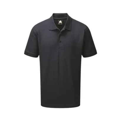 Orn Eagle XLARGE Work Uniform Polo Shirt for 6XL - 10XL - Navy & Black Polo 1150