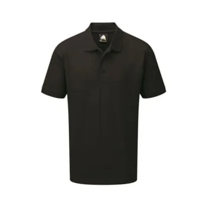 Orn Eagle XLARGE Work Uniform Polo Shirt for 6XL - 10XL - Navy & Black Polo 1150