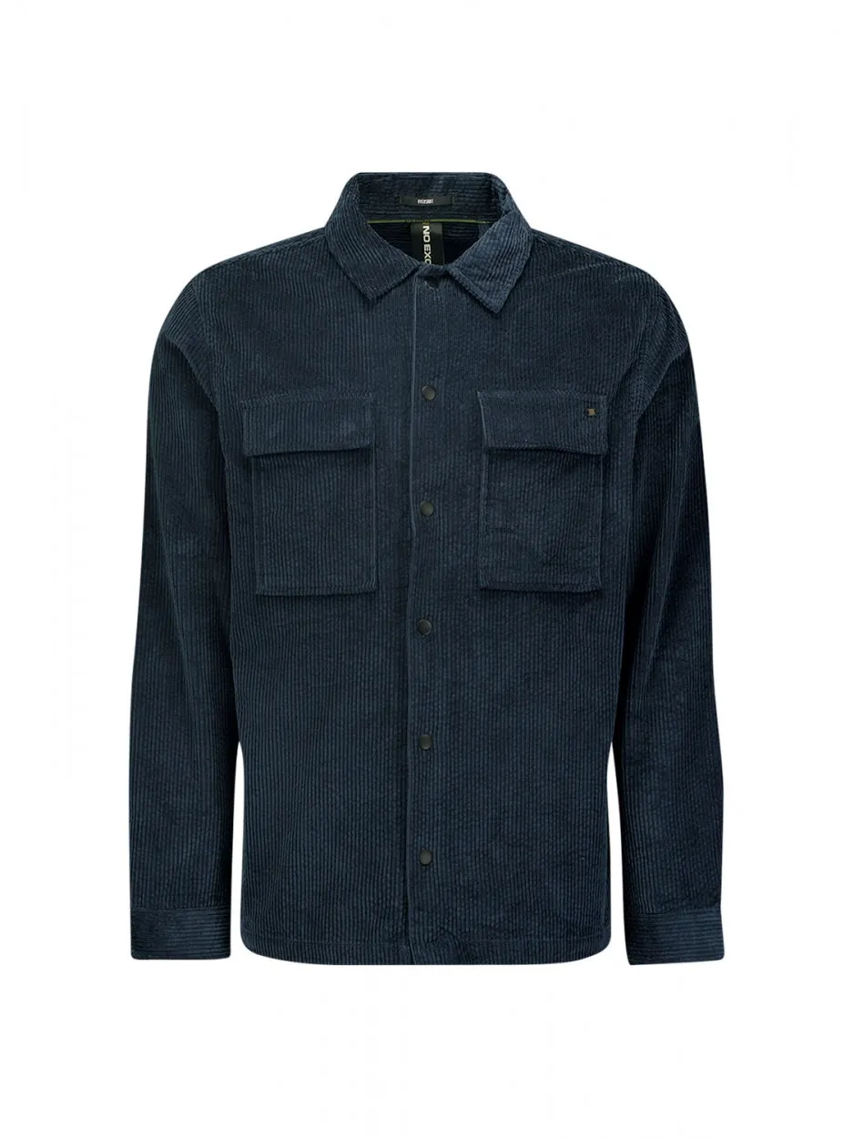 Overshirt Button Closure Corduroy | Night