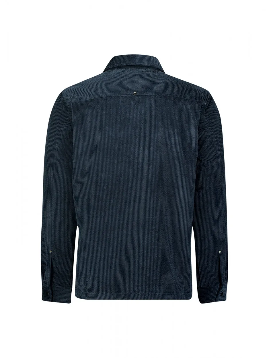 Overshirt Button Closure Corduroy | Night