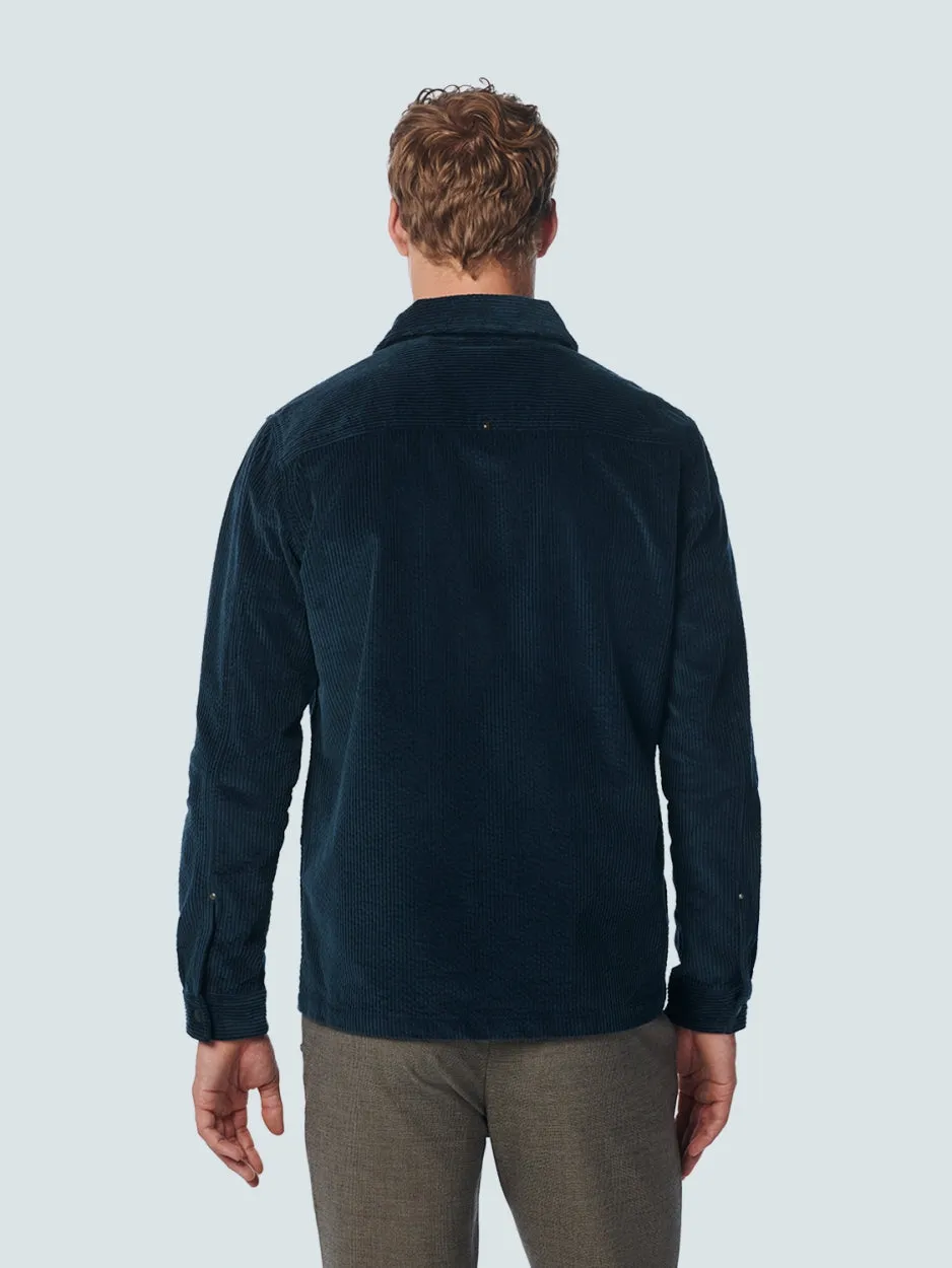 Overshirt Button Closure Corduroy | Night