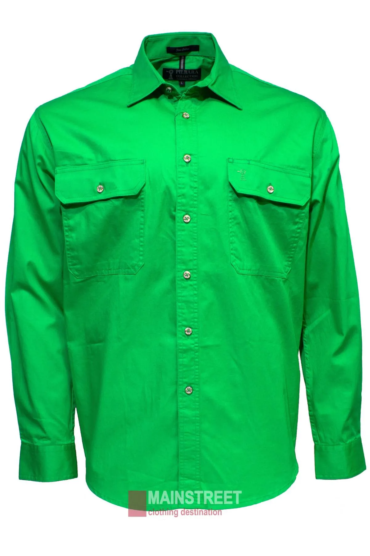 Pilbara Open Front Shirt