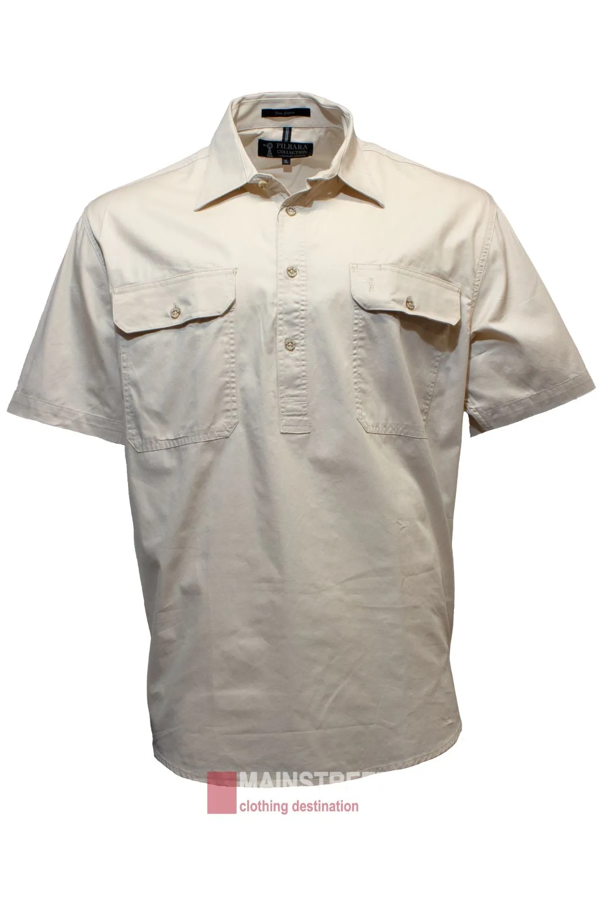 Pilbara Short Sleeve Closed Front