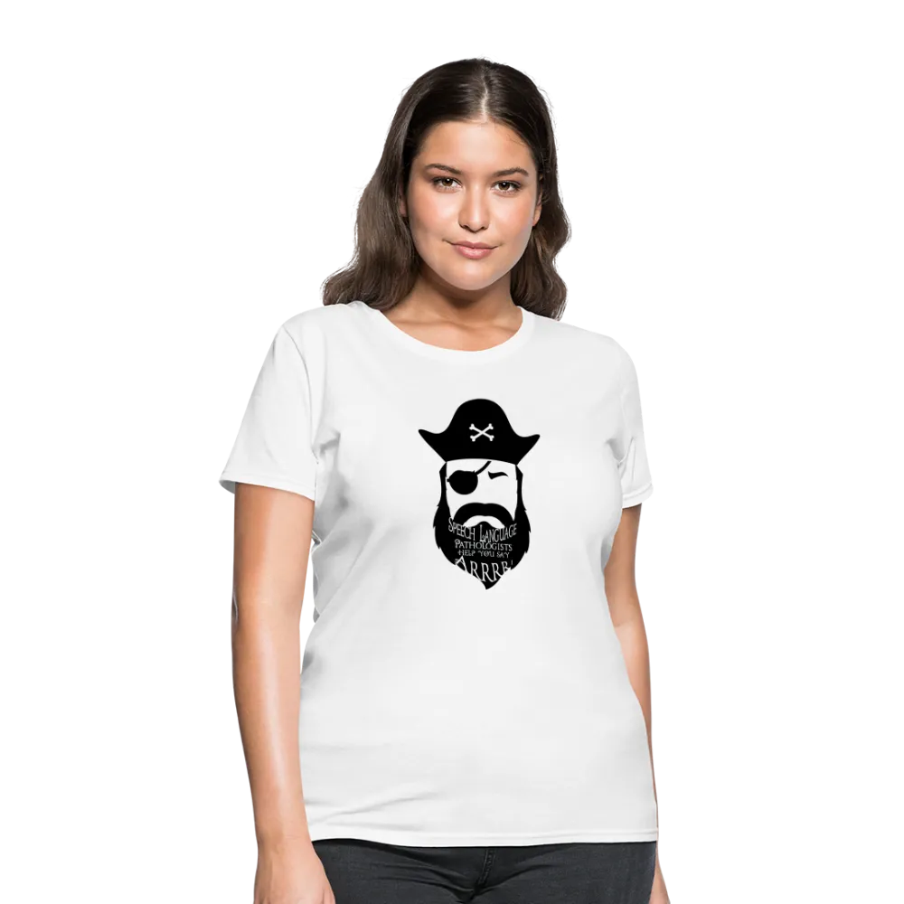 “Pirate-Speech Therapist-Arrr”-Women's T-Shirt