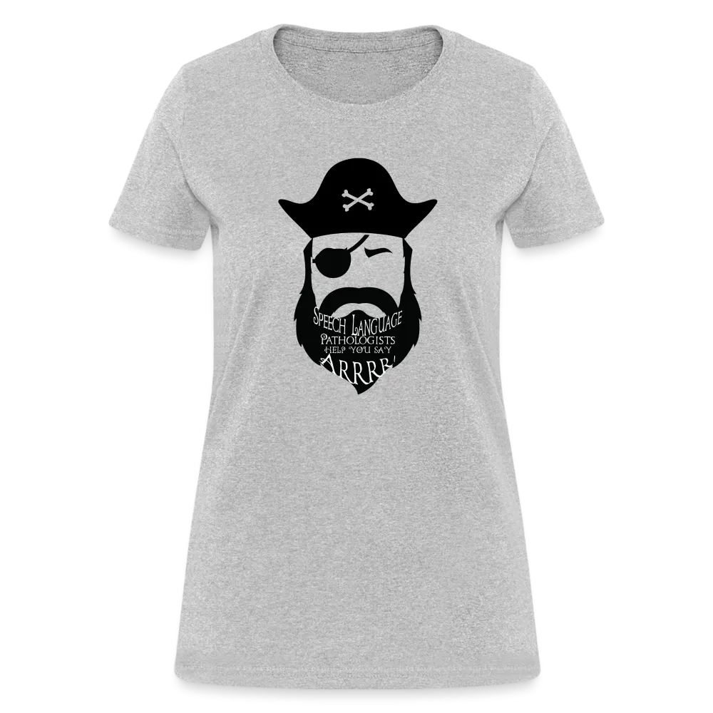 “Pirate-Speech Therapist-Arrr”-Women's T-Shirt