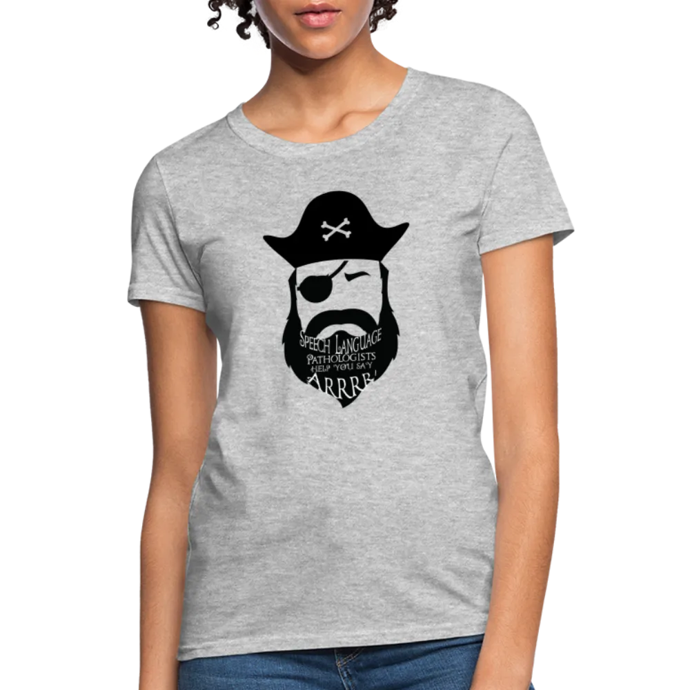 “Pirate-Speech Therapist-Arrr”-Women's T-Shirt