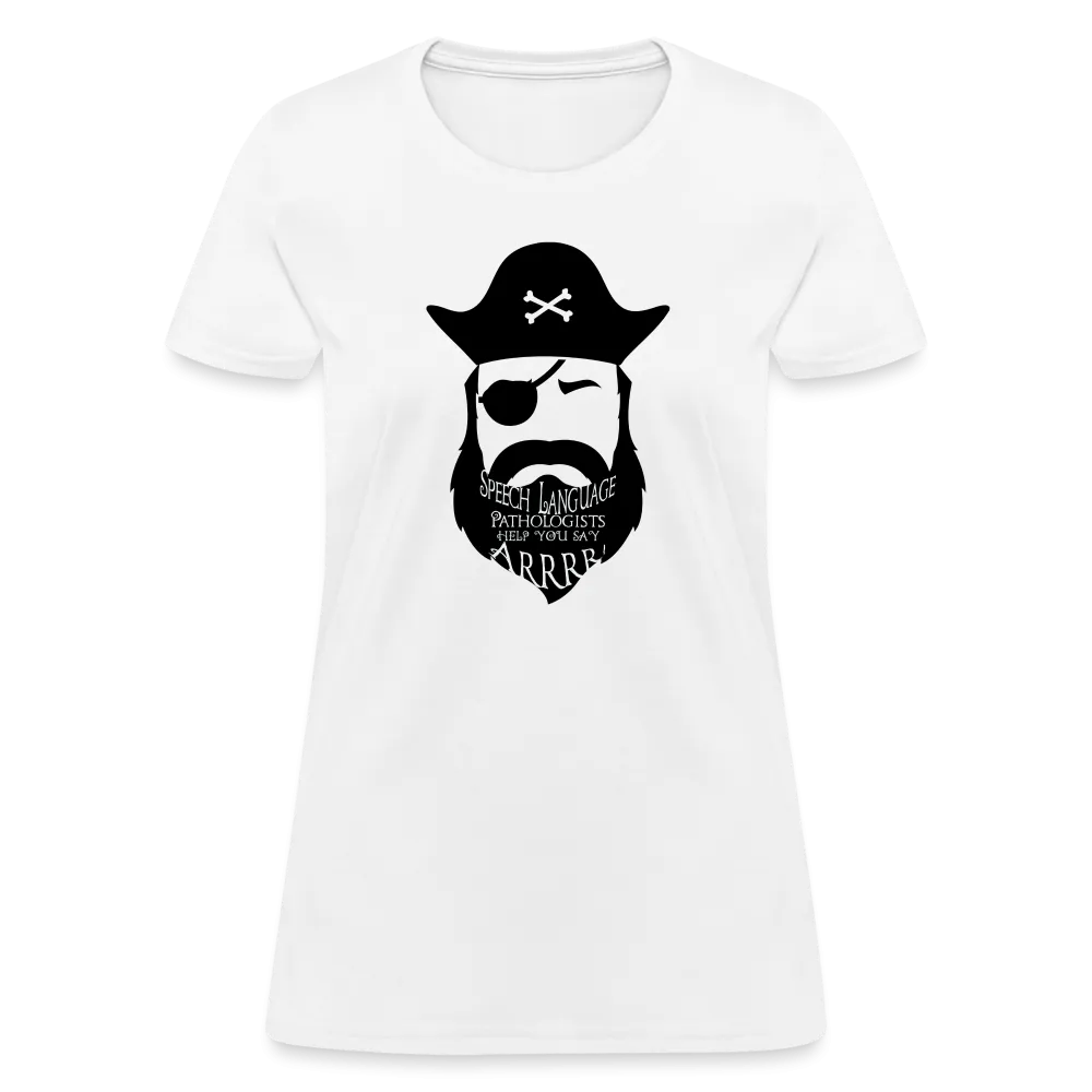 “Pirate-Speech Therapist-Arrr”-Women's T-Shirt