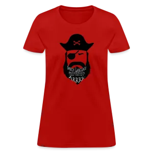 “Pirate-Speech Therapist-Arrr”-Women's T-Shirt