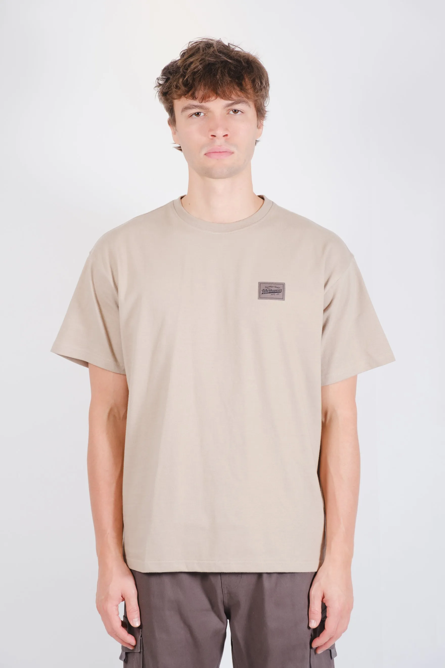 Premium Heavy Weight Workwear Compass Tee
