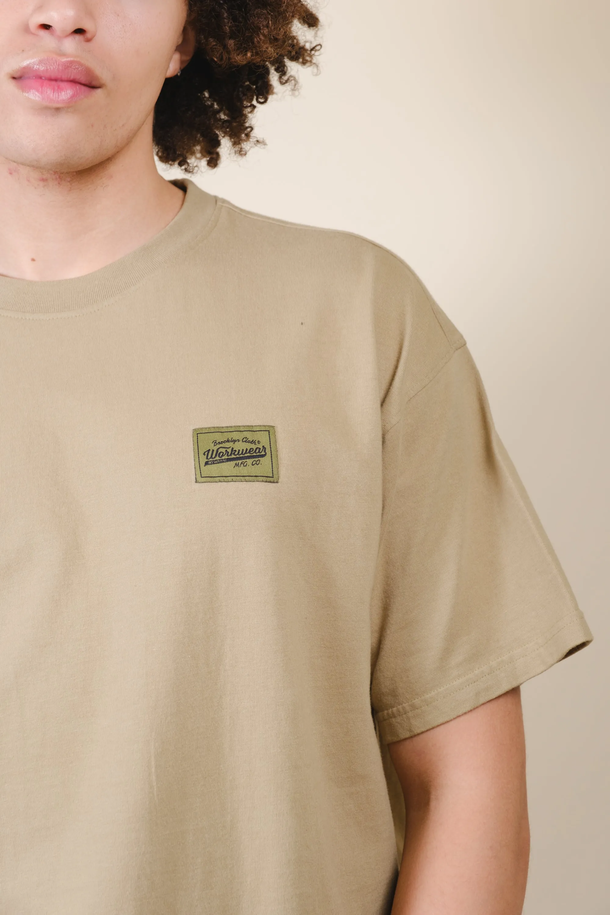 Premium Heavy Weight Workwear Compass Tee