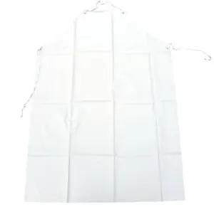 Pvc Heavyweight Work Apron White 42"X36" (Pack Of 10) Click Pahww42