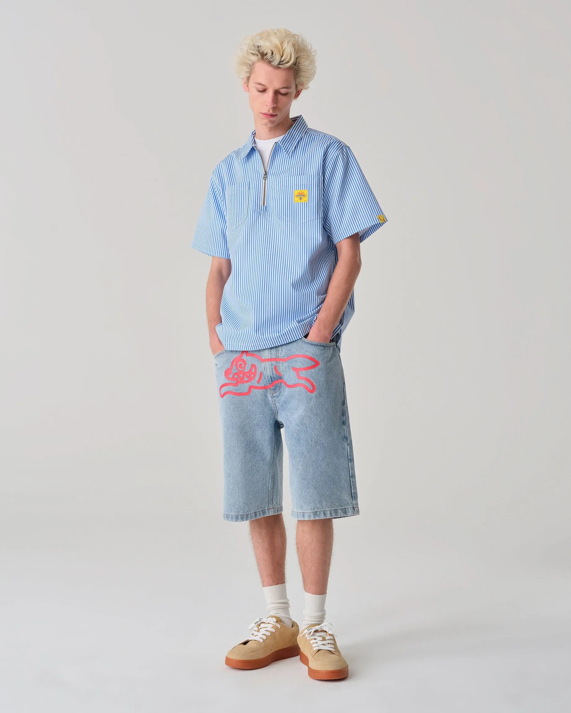 Quarter Zip Work Shirt