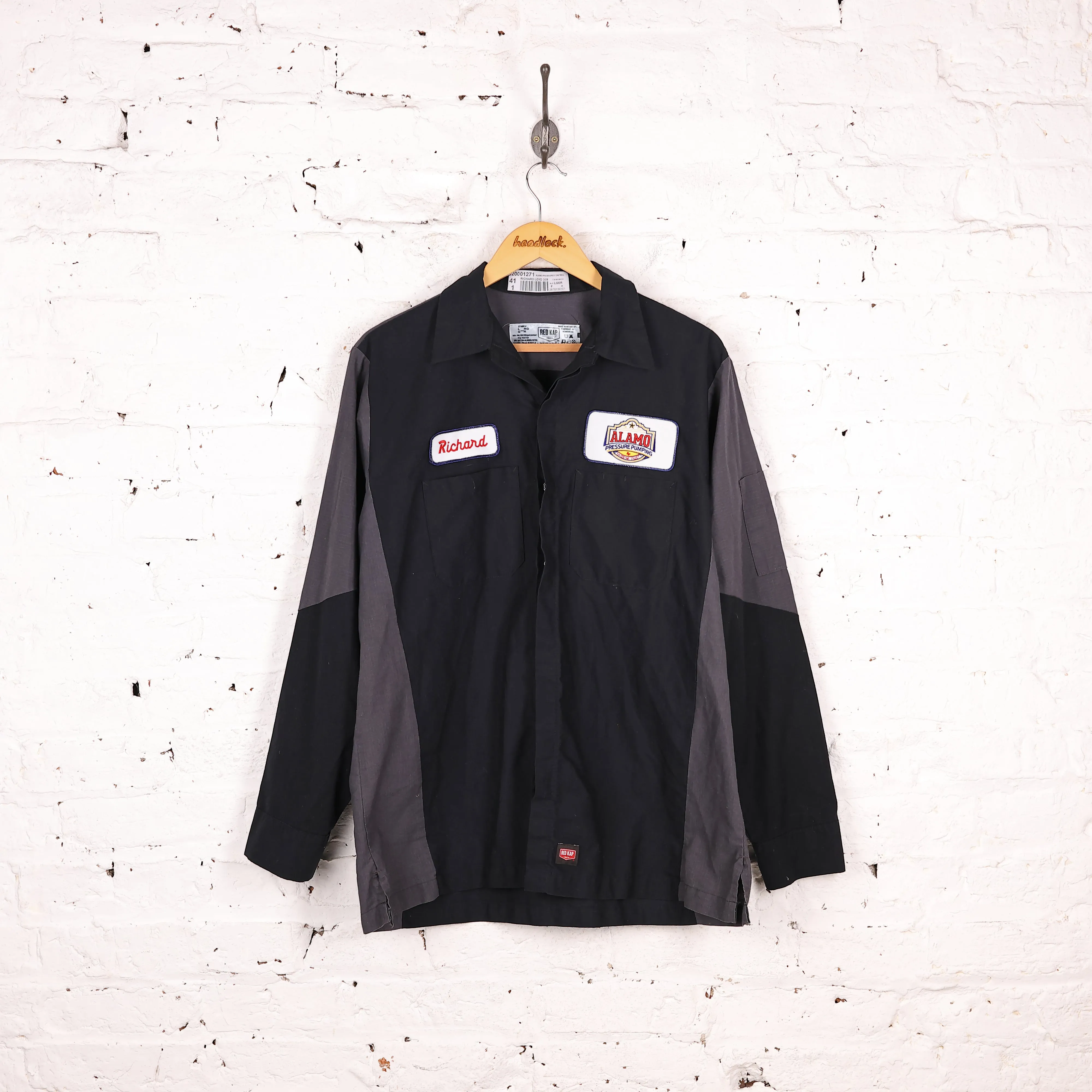 Red Kap American Worker Shirt - Black - L