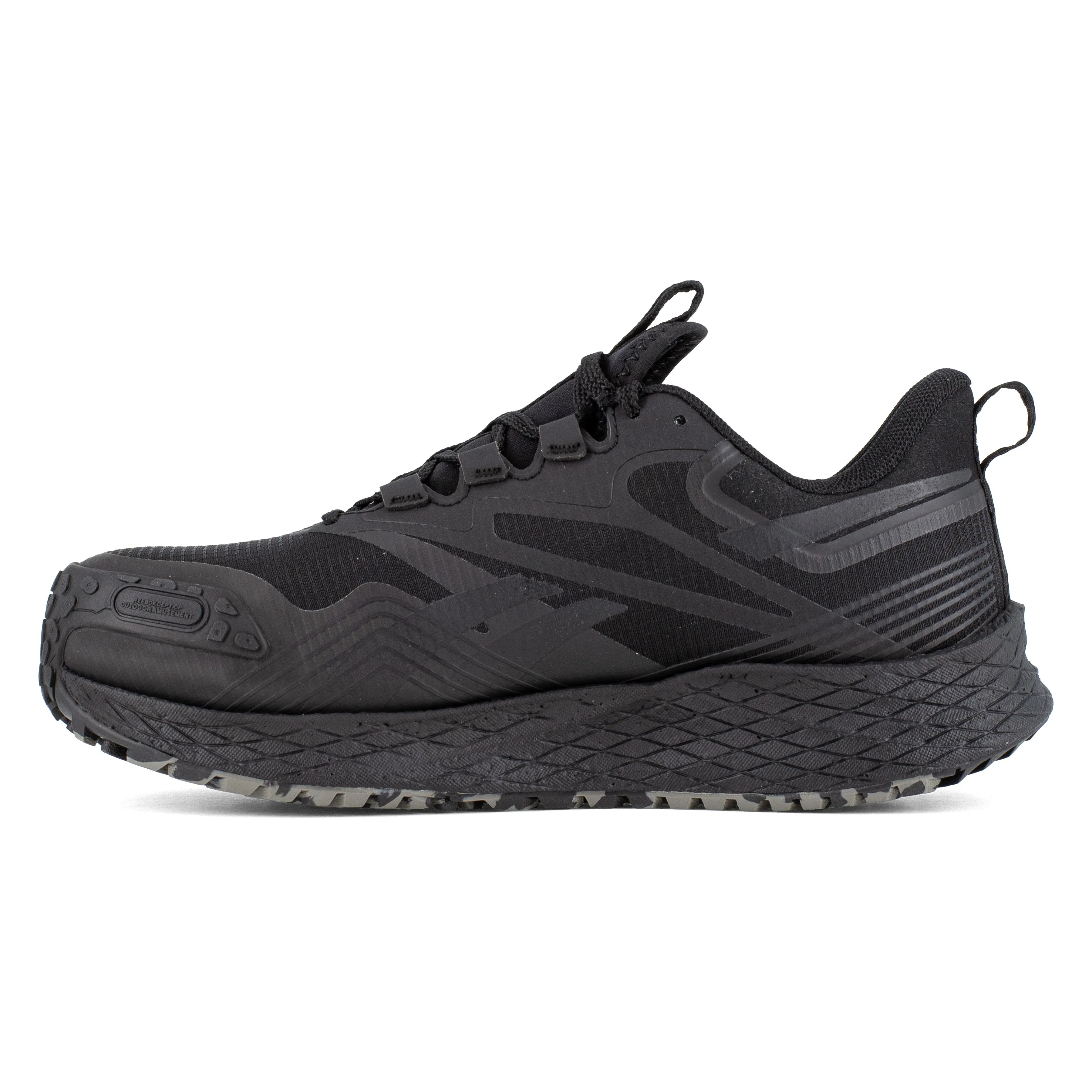 Reebok Women's FE4 Adventure Comp Toe Athletic Work Shoe - Black - RB613