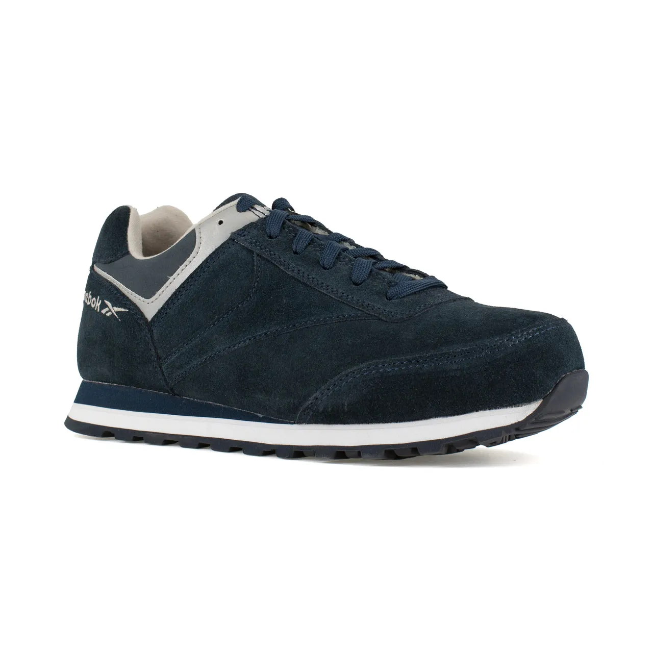 Reebok Women's Leelap Steel Toe Retro Jogger Work Shoe - Navy - RB195