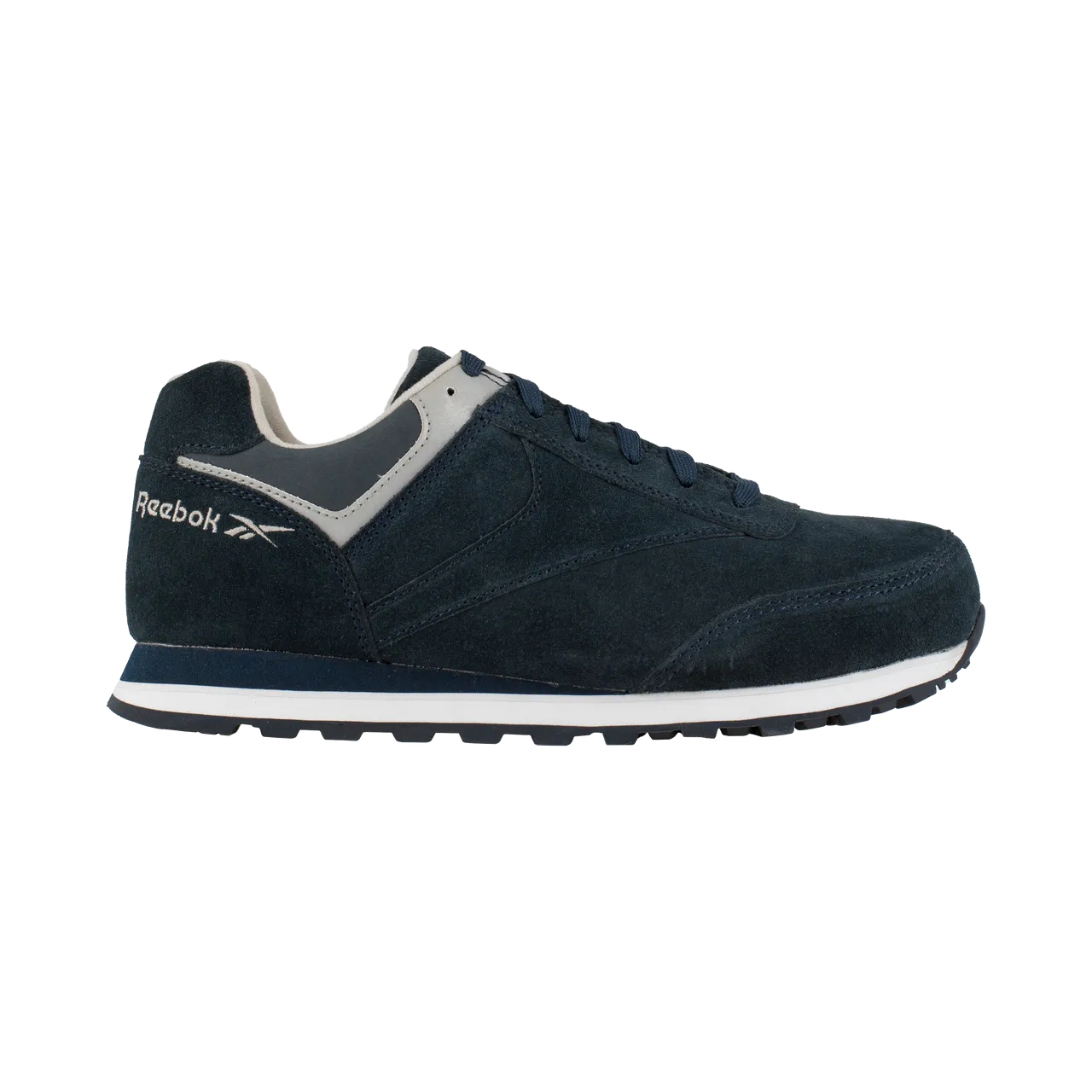 Reebok Women's Leelap Steel Toe Retro Jogger Work Shoe - Navy - RB195