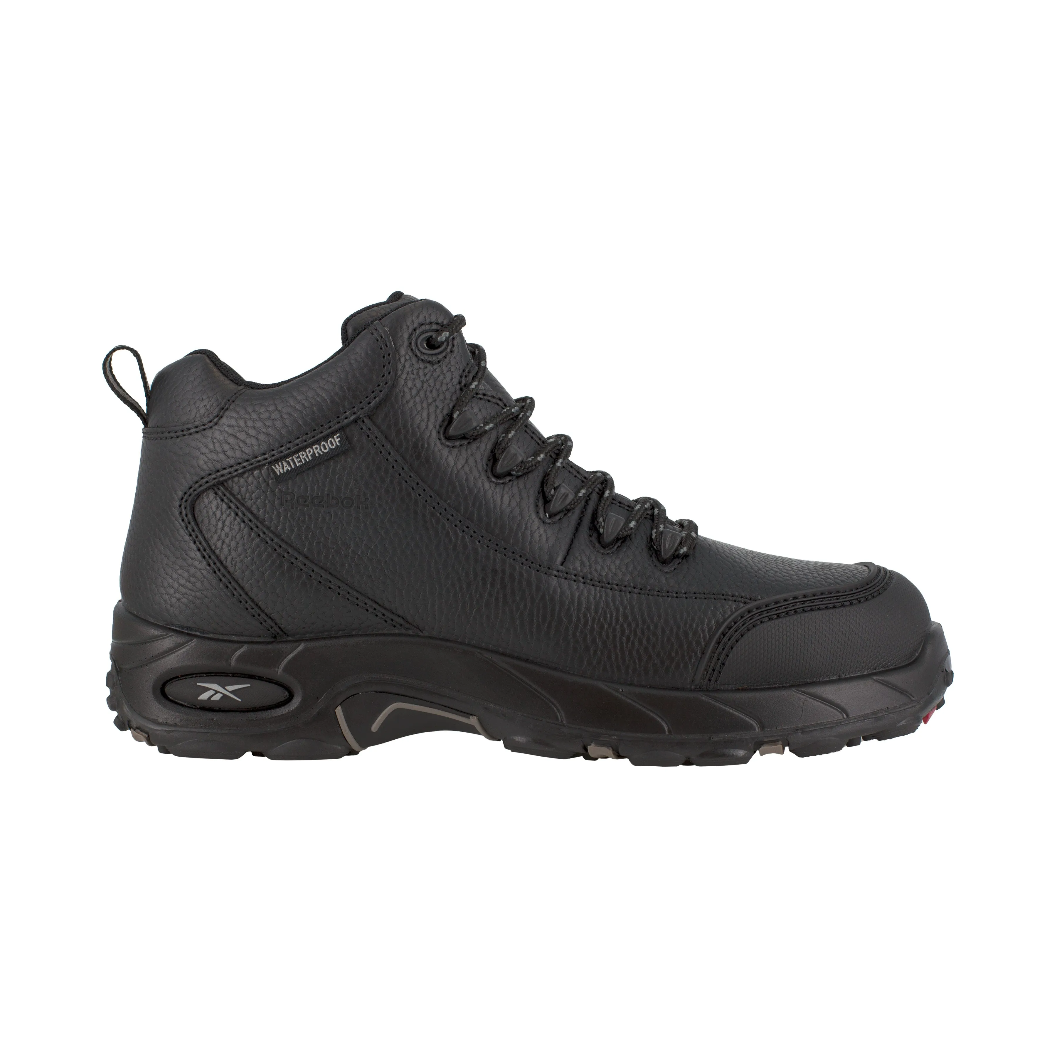 Reebok Women's Tiahawk Comp Toe Waterproof Sport Work Boot - Black - RB455