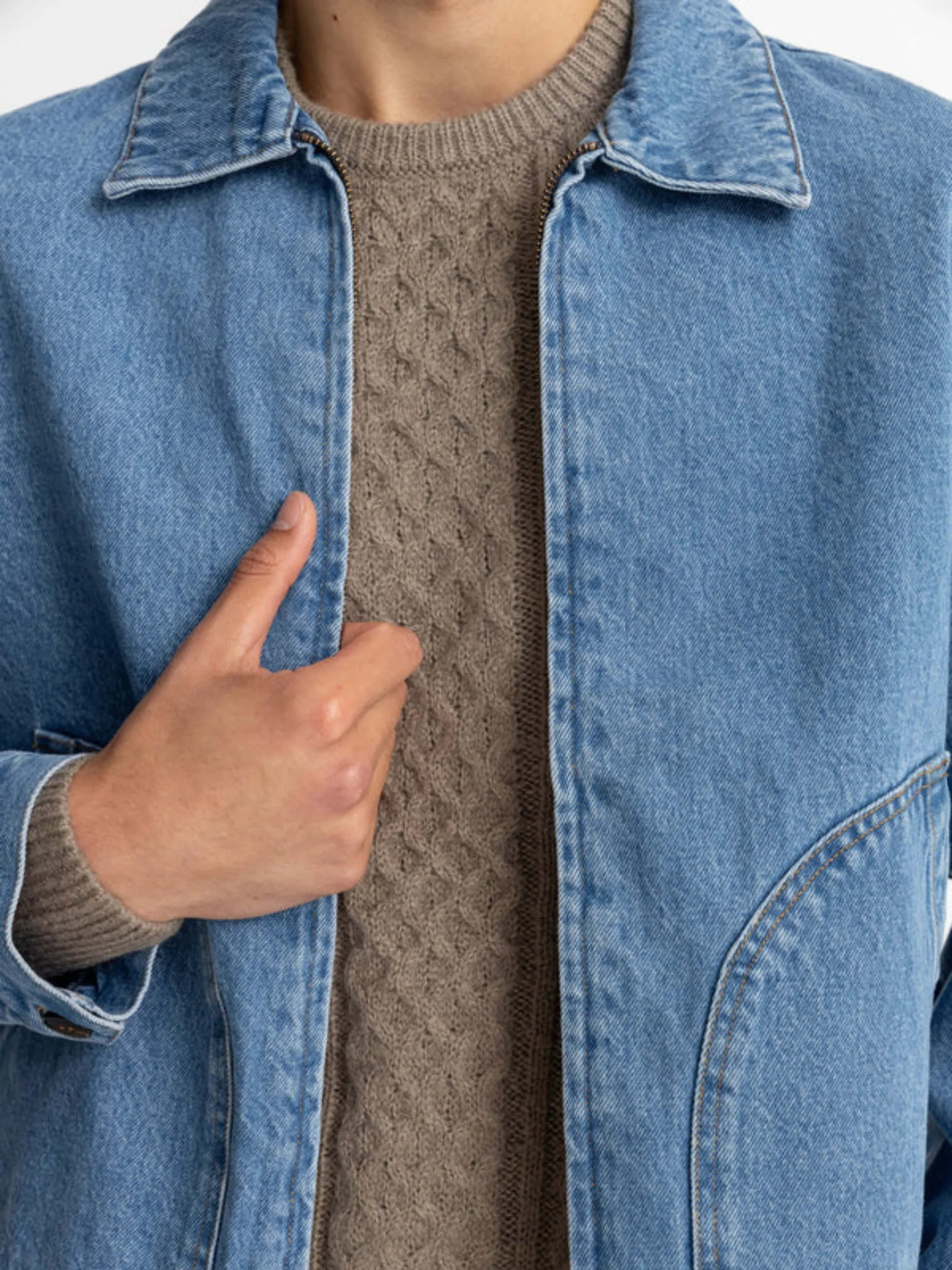 Rhythm Denim Utility Jacket