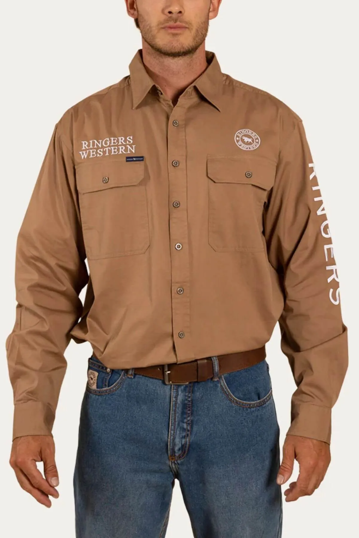 Ringers Western Hawkeye Embroidered Shirt