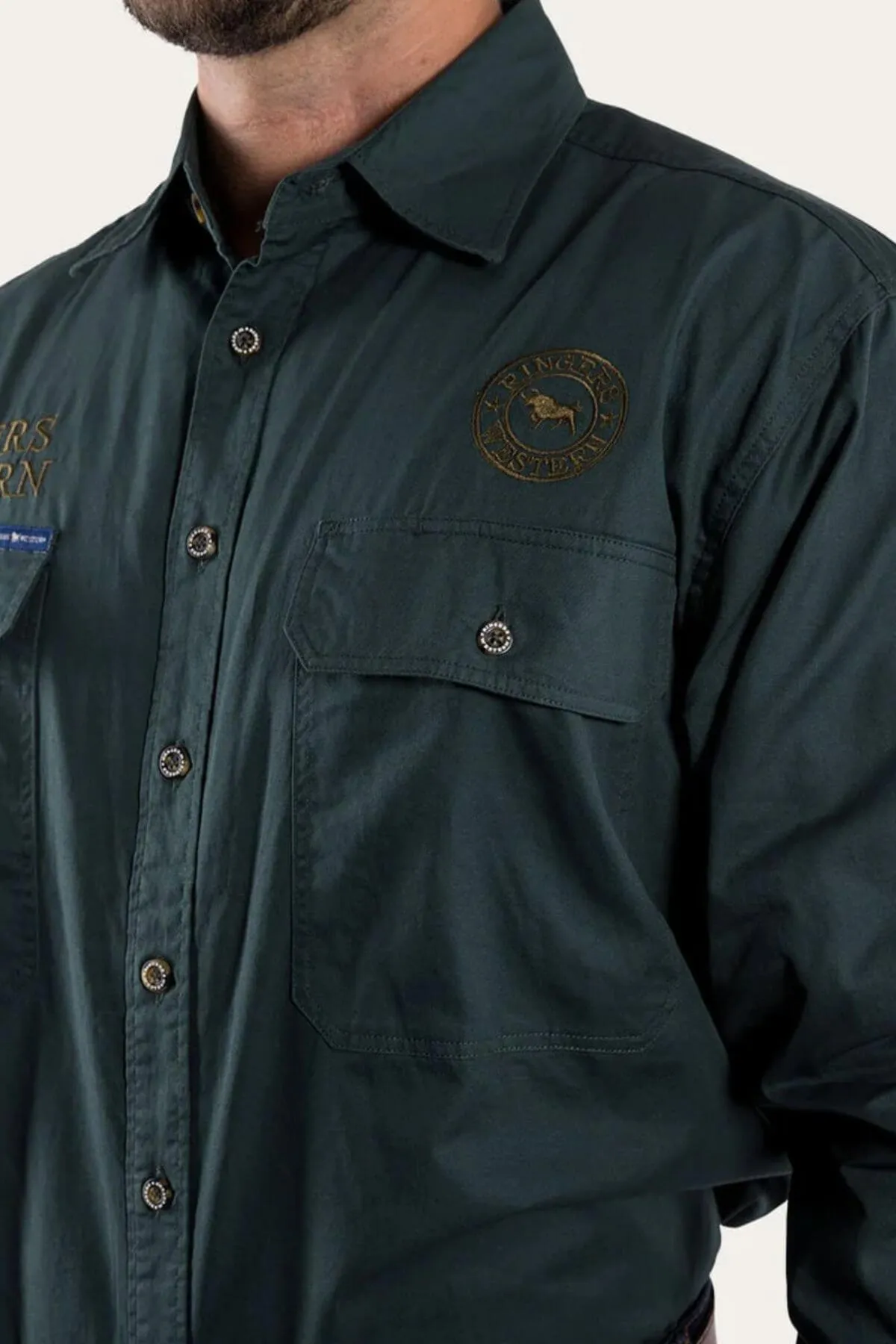 Ringers Western Hawkeye Embroidered Shirt
