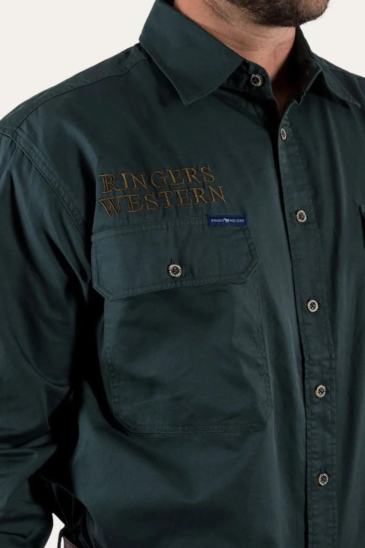 Ringers Western Hawkeye Embroidered Shirt