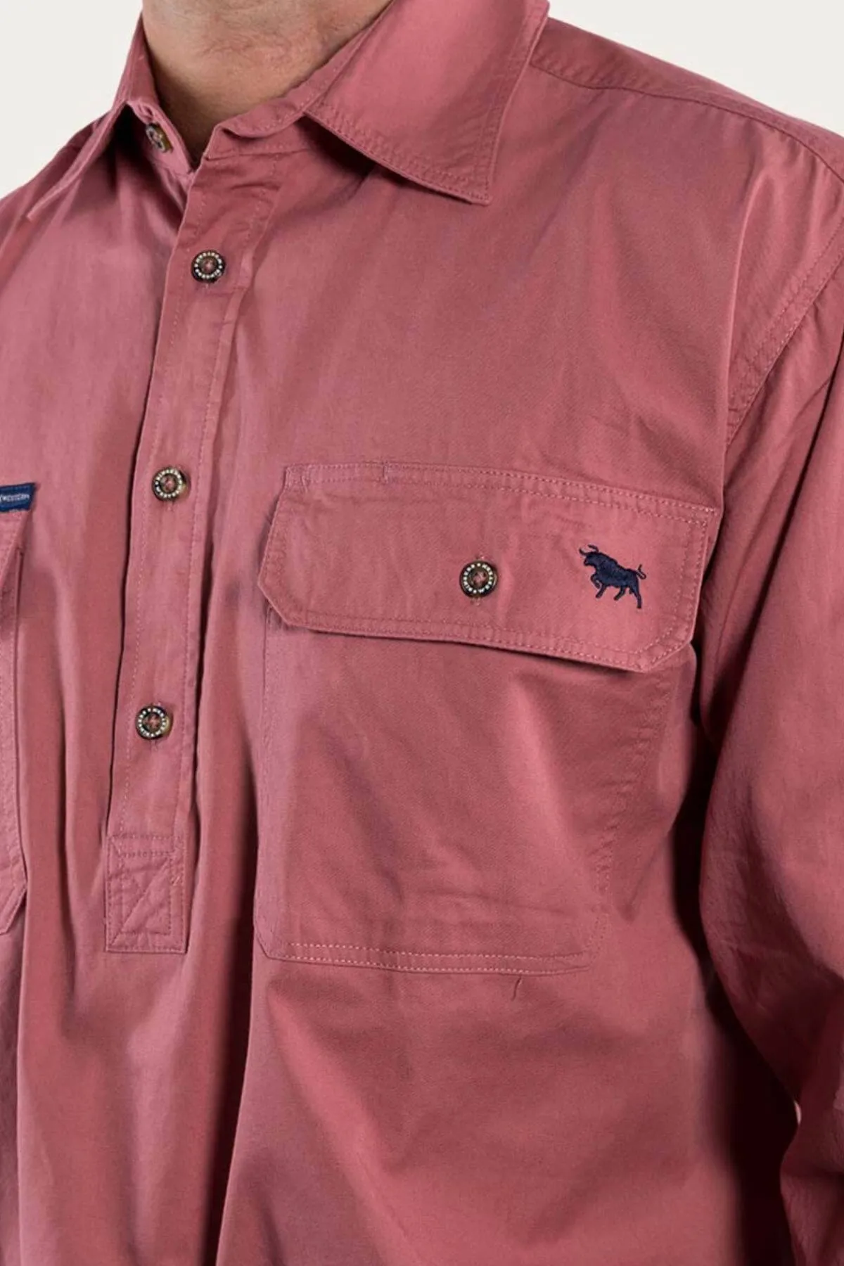 Ringers Western King River Half Button Shirt