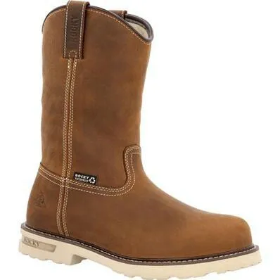 Rocky Men's Grindstone XTR 11" Comp Toe WP Work Boot- Horse- RKK0492