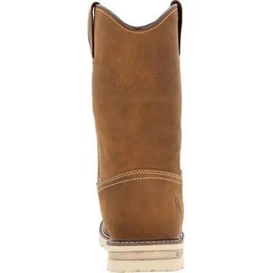 Rocky Men's Grindstone XTR 11" Comp Toe WP Work Boot- Horse- RKK0492