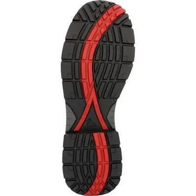 Rocky Men's Treadflex 11" Comp Toe WP Wellington Work Boot- Crazy Horse- RKK0469