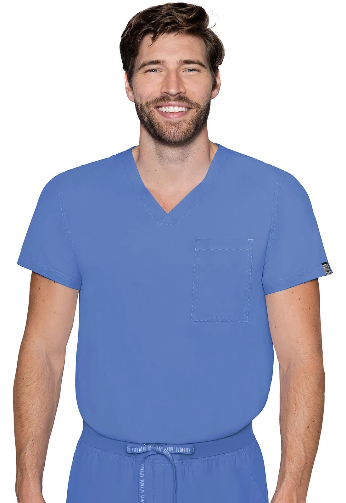 Roth's Men's 1 Pocket Top (w/ Example Embroidery)