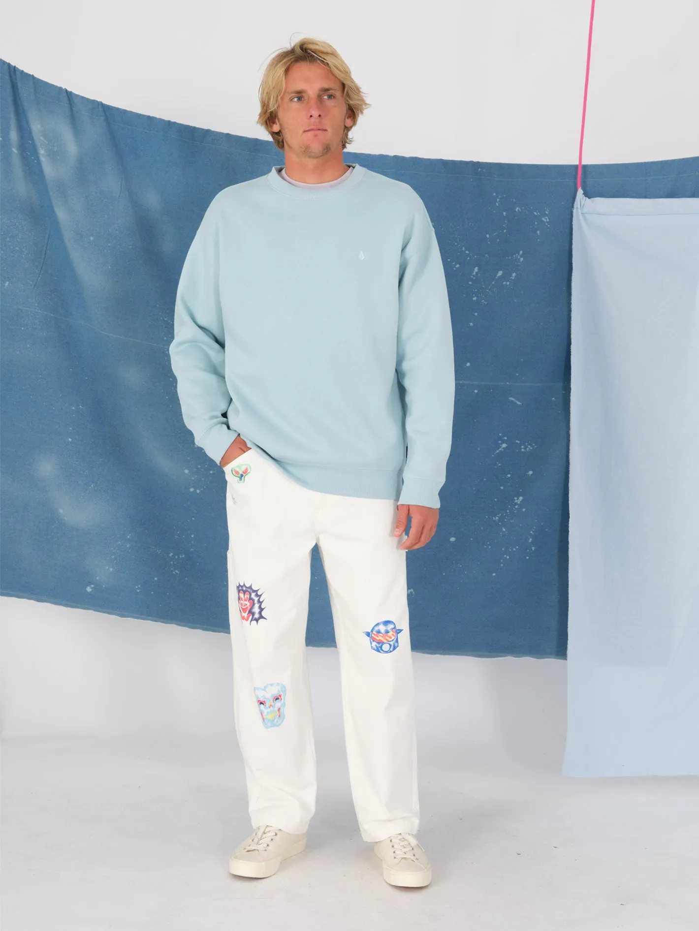 Sam Ryser Trousers - WHITECAP GREY
