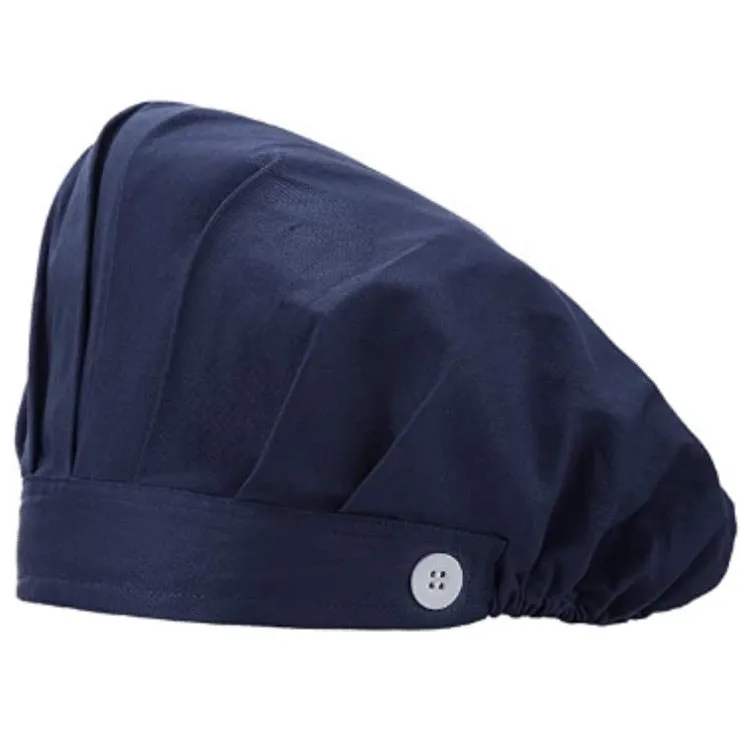 Satin Lined Scrub Cap | Bouffant Scrub Cap | Surgical Scrub Cap | Scrub Cap | Unisex Scrub Cap | Scrub Cap with Buttons | Satin Lined Cap