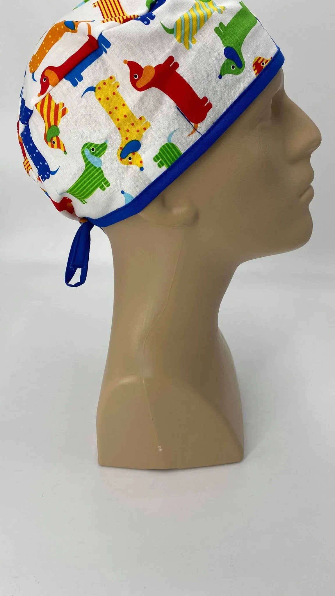 Scrub Cap Medical Surgeon Head Cover Surgical Hat Nurse Nursing Operating Room, Dogs