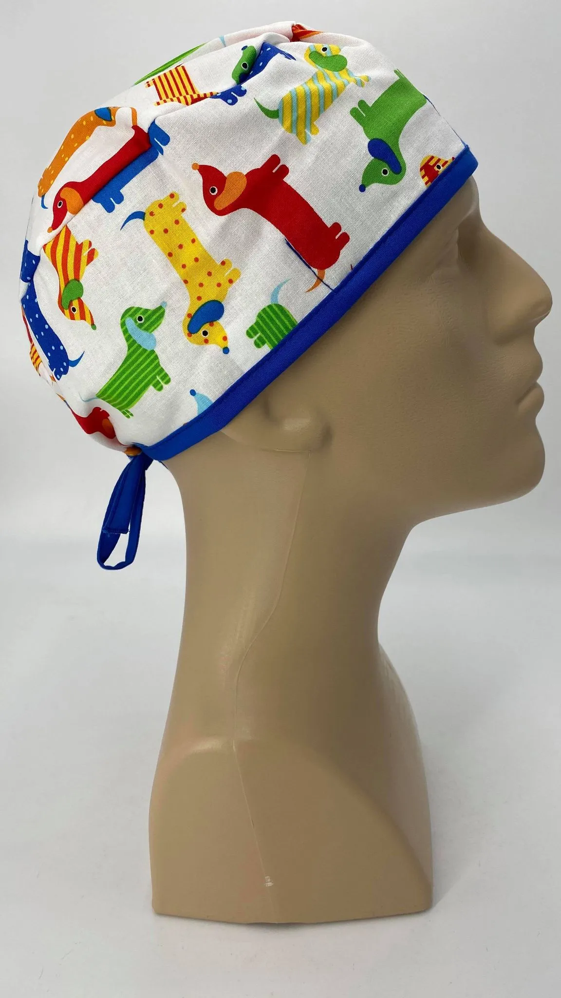 Scrub Cap Medical Surgeon Head Cover Surgical Hat Nurse Nursing Operating Room, Dogs