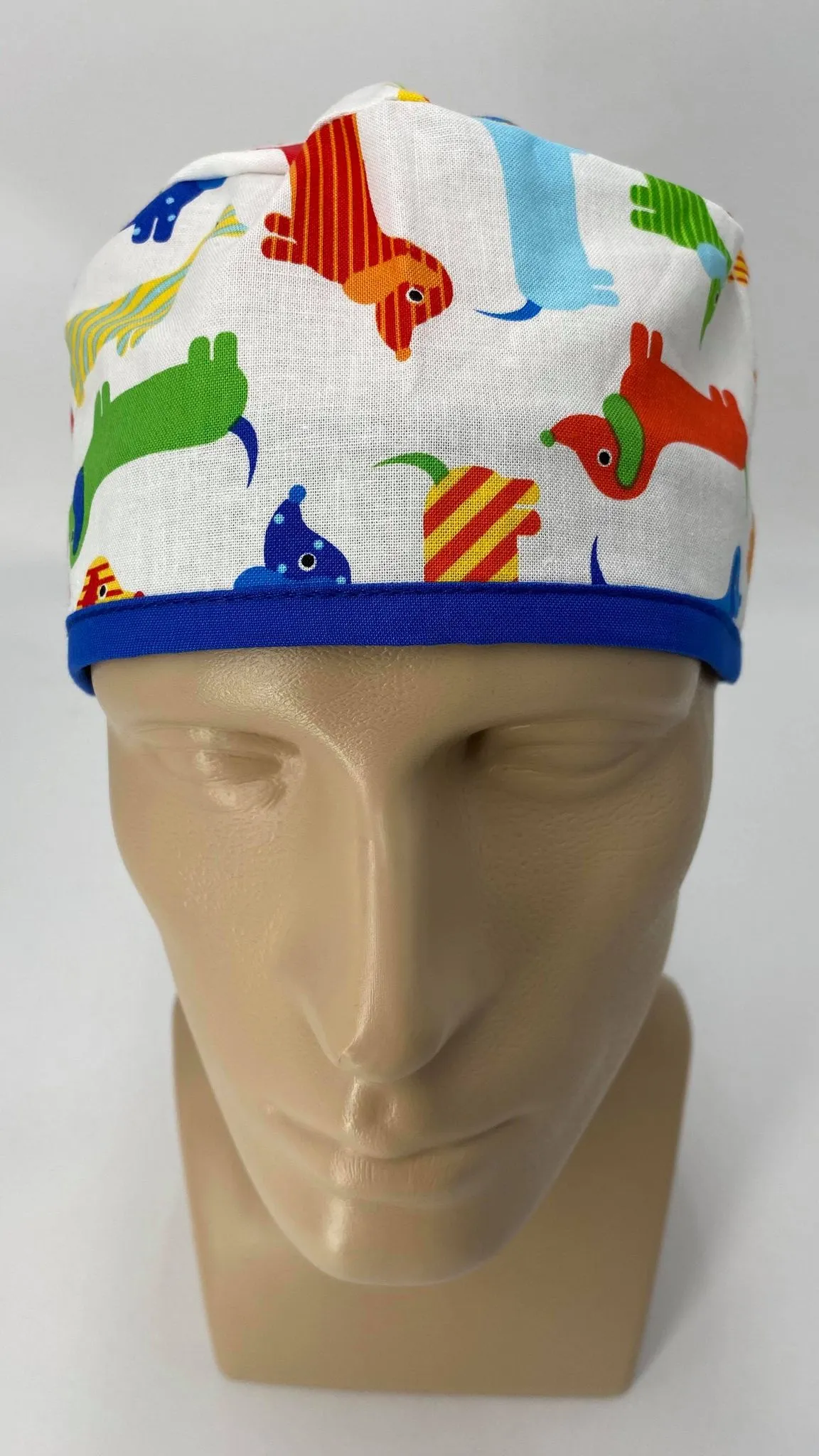 Scrub Cap Medical Surgeon Head Cover Surgical Hat Nurse Nursing Operating Room, Dogs