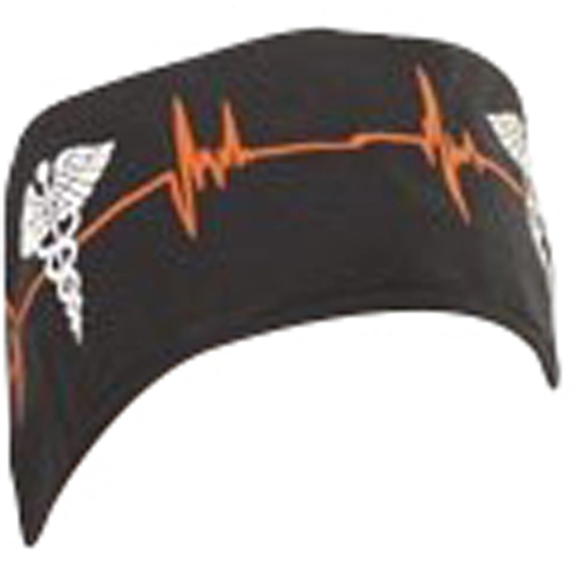 Scrub Cap Medical Surgeon Head Cover Surgical Hat Nurse Nursing Operating Room, EKG Caduceus
